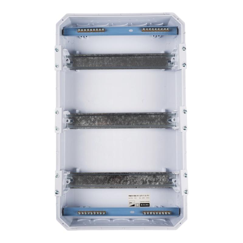 Бокс модульный встраив. PDB/R 1036 WH (ЩРВ-П-36) IP41 пластик. Pro JazzWay 5071780 в интернет-магазине Рэмкабель
