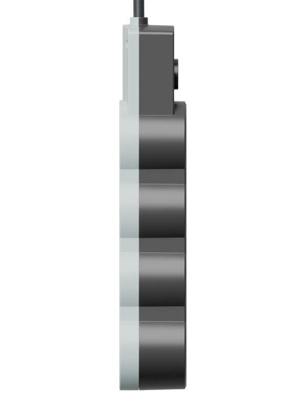 Удлинитель 3х5м с заземл. 10А IP20 USB 2800Вт 220В ПВС 3х1 с выкл. черн. КОСМОС YKsm5m3g-Z-VU10А-B в интернет-магазине Рэмкабель
