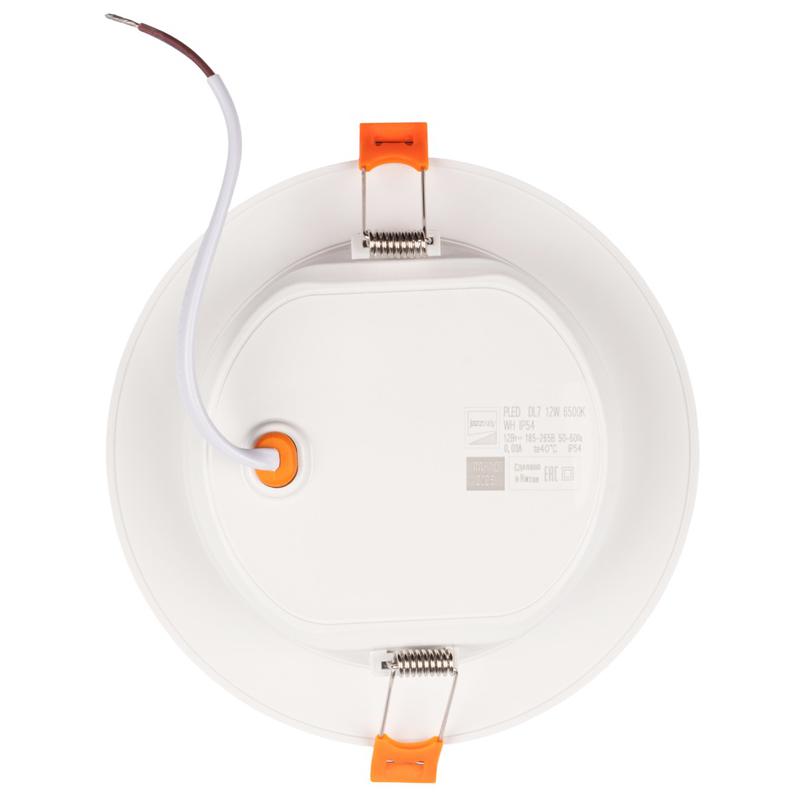 Светильник светодиодный PLED DL7 12Вт 6500К IP54 1020лм WH встраив. бел. Pro JazzWay 5069084 в интернет-магазине Рэмкабель