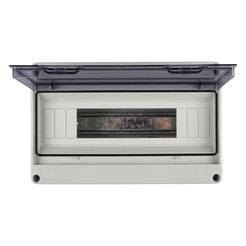 Бокс модульный накладной PDB/W 4015 GR (ЩРН-ПГ-15) IP65 пластик. Pro JazzWay 5072107 в интернет-магазине Рэмкабель