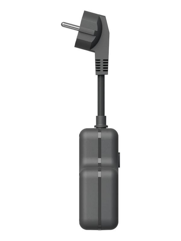 Удлинитель с сетевым фильтром 3х0.3м 10А 2USB + 1USBC 2500Вт ПВС 3х1 компакт черн. КОСМОС FRKsm0.3m-3g(B)USB в интернет-магазине Рэмкабель
