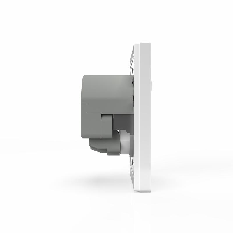 Розетка 1-м СП Pixel IP20 с заземл. с 2-мя заряд. устр. USB тип A+A механизм бел. TOKOV ELECTRIC TKE-PX-R1U2A-C01 в интернет-магазине Рэмкабель