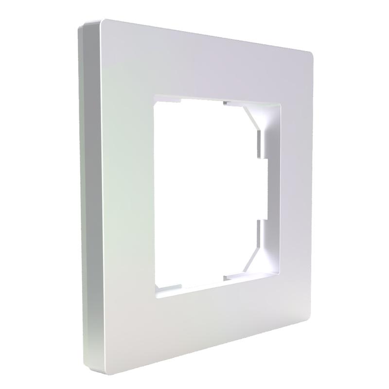 Рамка 1-м Pixel перламутр. TOKOV ELECTRIC TKE-PX-RM1-C04 в интернет-магазине Рэмкабель