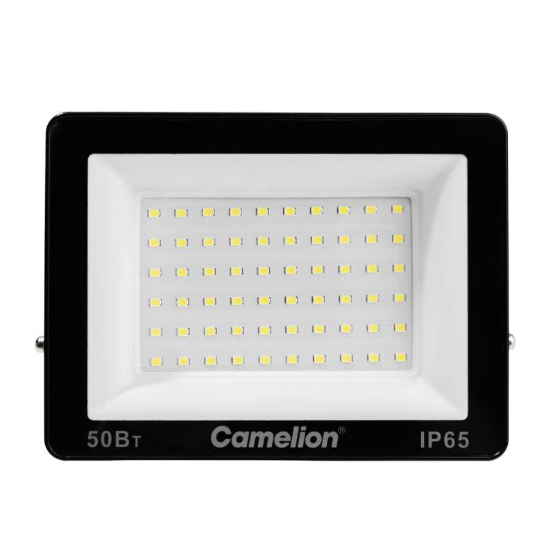Прожектор светодиодный LFL-5004 C02 LED SMD 50Вт IP65 6500К 5000лм 230В 153х136х30 черн. Camelion 16332 в интернет-магазине Рэмкабель