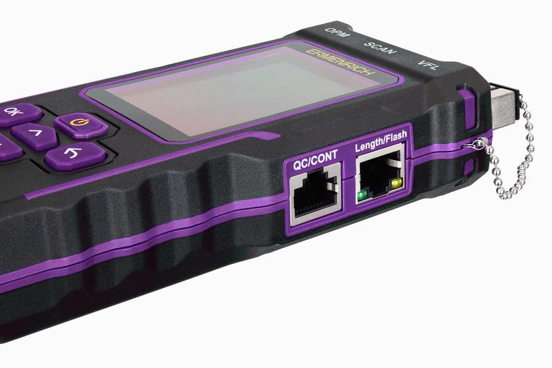 Тестер кабельный многофункциональный NetGeeks NP60 фиолет. Ermenrich 84551 в интернет-магазине Рэмкабель