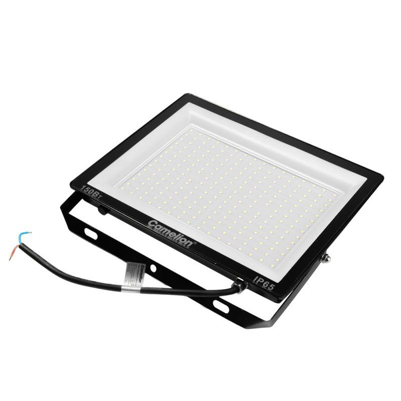 Прожектор светодиодный LFL-15003 C02 LED SMD 150Вт IP65 6500К 15000лм 230В 300х252х34 черн. Camelion 16329 в интернет-магазине Рэмкабель