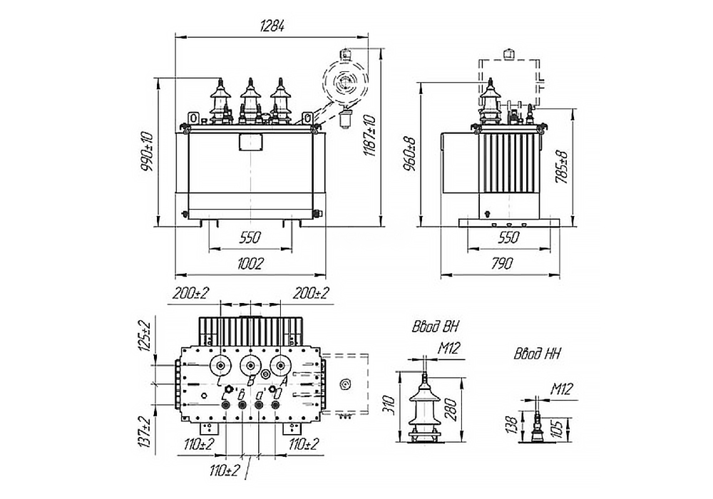 Трансформатор силовой ТМГ-СЭЩ-160/10-11 10.00/0.40 в интернет-магазине Ремкабель
