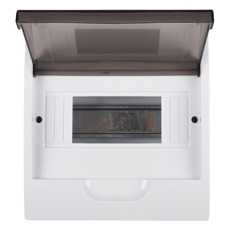Бокс модульный накладной PDB/W 1008 WH (ЩРН-П- 8) IP41 пластик. Pro JazzWay 5071667 в интернет-магазине Рэмкабель