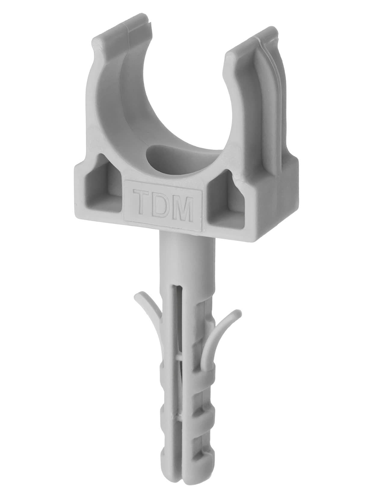 Крепеж-клипса для трубы 16 мм с дюбелем TDM SQ0405-0091 в интернет-магазине Ремкабель