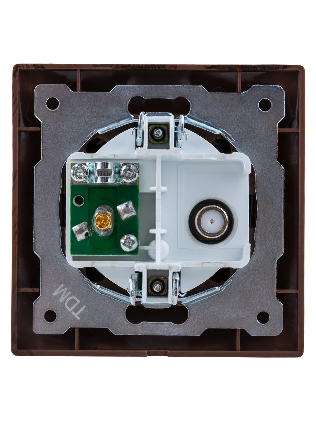 Розетка TV (мама) + SAT (F-разъем) 0-2400МГц TDM SQ1815-0420 в интернет-магазине Ремкабель