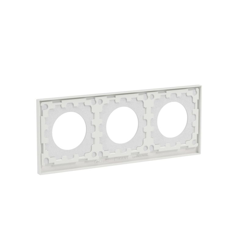 Рамка 3-м KANT IP44 бел. песок DKC 7010946 в интернет-магазине Рэмкабель