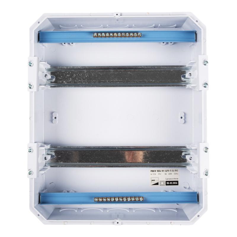 Бокс модульный встраив. PDB/R 1024 WH (ЩРВ-П-24) IP41 пластик. Pro JazzWay 5071773 в интернет-магазине Рэмкабель