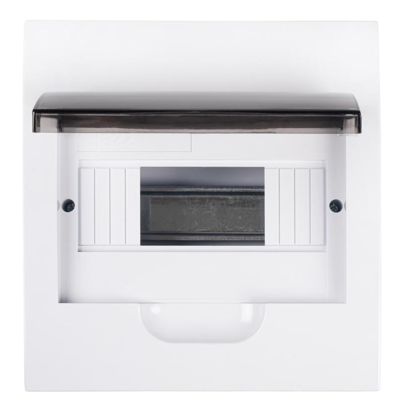 Бокс модульный встраив. PDB/R 1008 WH (ЩРВ-П- 8) IP41 пластик. Pro JazzWay 5071742 в интернет-магазине Рэмкабель