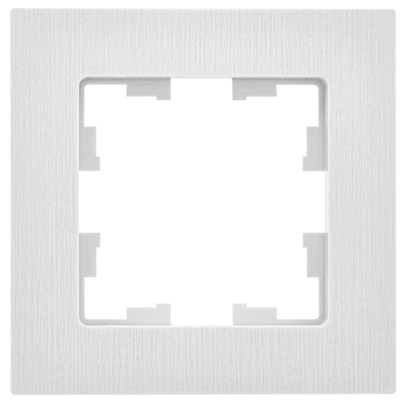 Рамка 1-м BRITE РУ-1-Бр бел. рифленый IEK BR-M12-51-K01 в интернет-магазине Рэмкабель