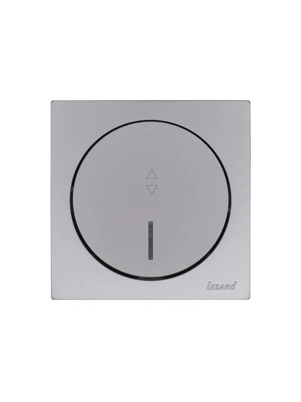 Выключатель проходной 1-кл. СП OSEN 10А IP20 с подсветкой механизм сер. матов. LEZARD 743-7488-114 в интернет-магазине Рэмкабель