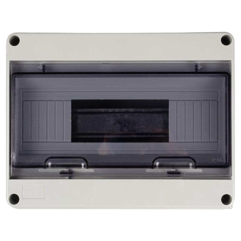 Бокс модульный накладной PDB/W 4012 GR (ЩРН-ПГ-12) IP65 пластик. Pro JazzWay 5072084 в интернет-магазине Рэмкабель