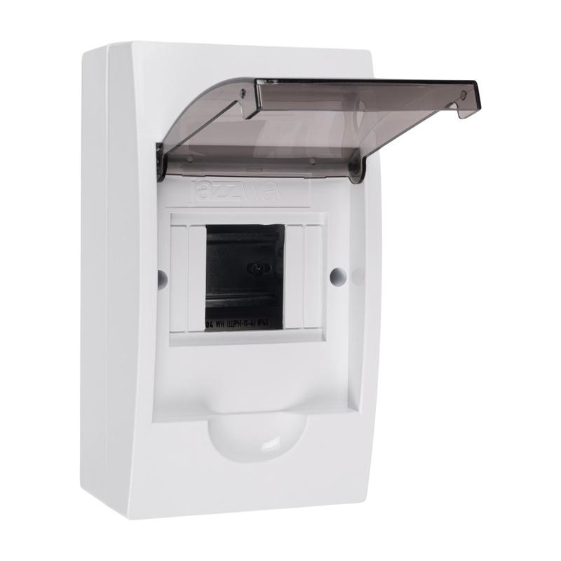 Бокс модульный накладной PDB/W 1004 WH (ЩРН-П- 4) IP41 пластик. Pro JazzWay 5071643 в интернет-магазине Рэмкабель