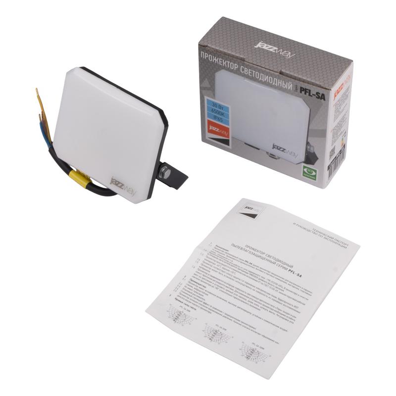 Прожектор светодиодный PFL-SA 30Вт IP65 6500К 2700лм OPAL СДО Pro JazzWay 5070325 в интернет-магазине Рэмкабель