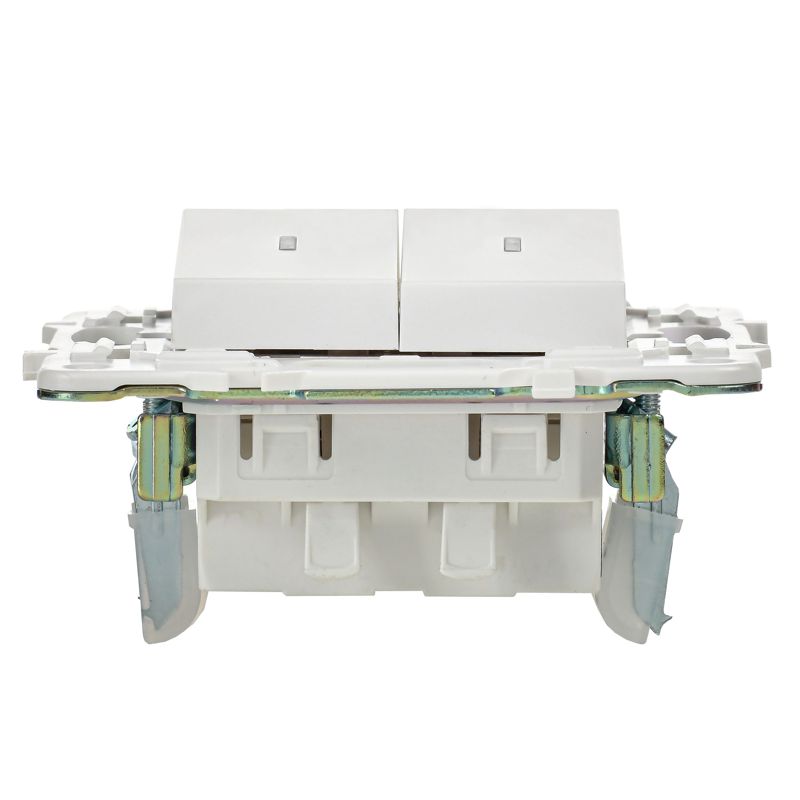 Выключатель 2-кл. SKANDY 10А SK-V09W с индикацией арктич. бел. IEK SK-V20-1-10-K01 в интернет-магазине Рэмкабель