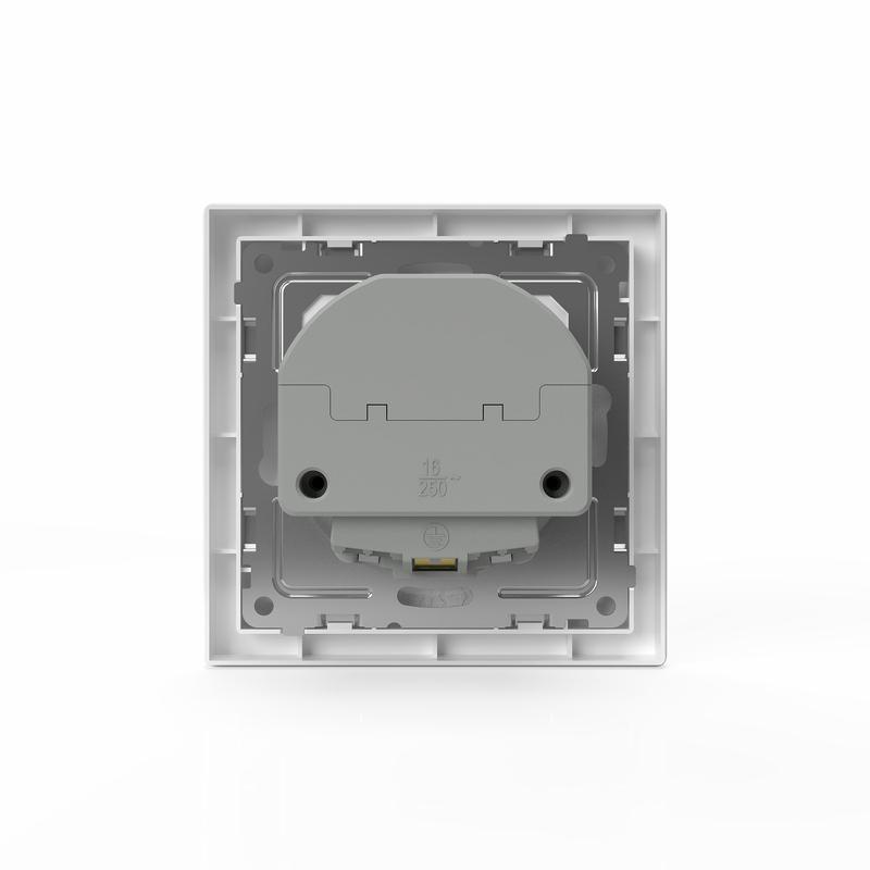Розетка 1-м СП Pixel IP20 с заземл. с 2-мя заряд. устр. USB тип A+A механизм бел. TOKOV ELECTRIC TKE-PX-R1U2A-C01 в интернет-магазине Рэмкабель