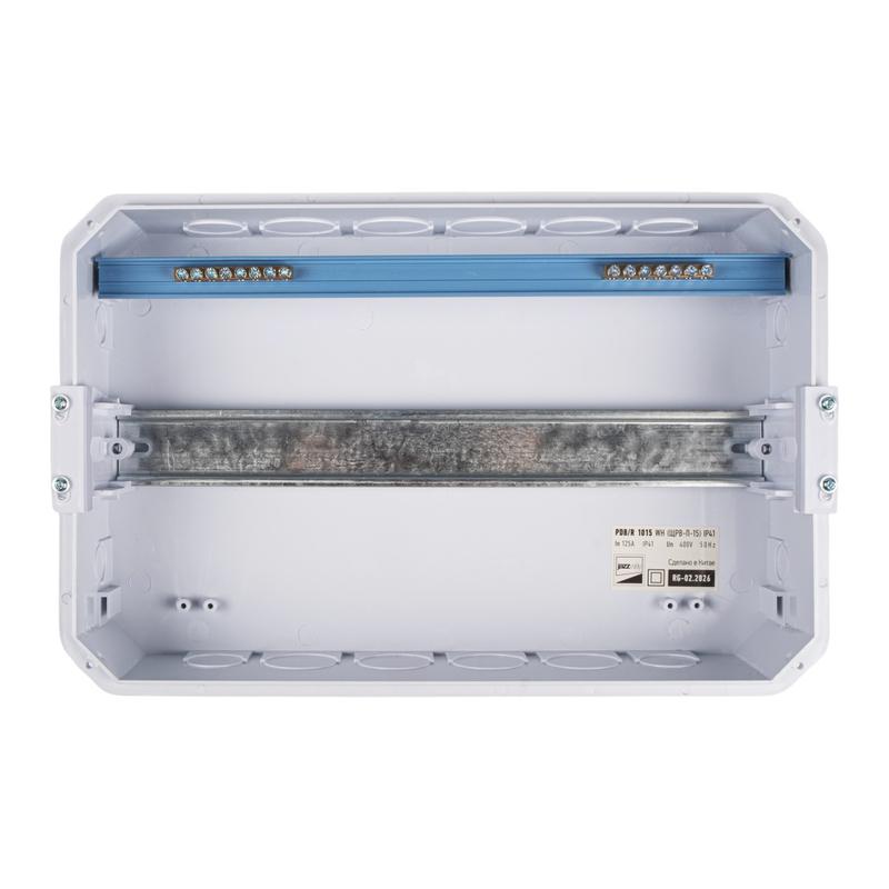 Бокс модульный встраив. PDB/R 1015 WH (ЩРВ-П-15) IP41 пластик. Pro JazzWay 5071797 в интернет-магазине Рэмкабель