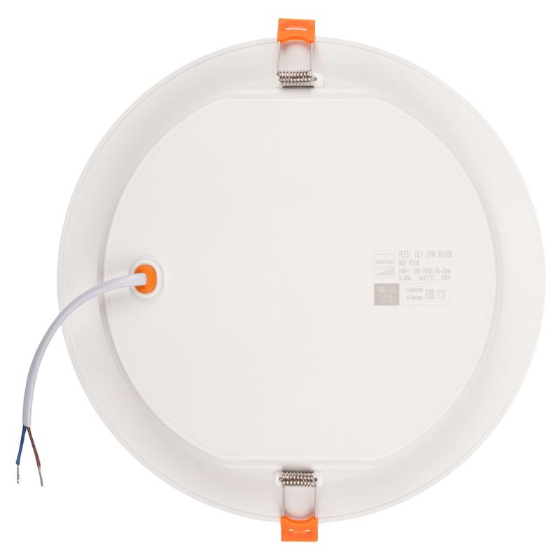 Светильник светодиодный PLED DL7 24Вт 6500К IP54 2040лм WH встраив. бел. Pro JazzWay 5069121 в интернет-магазине Рэмкабель