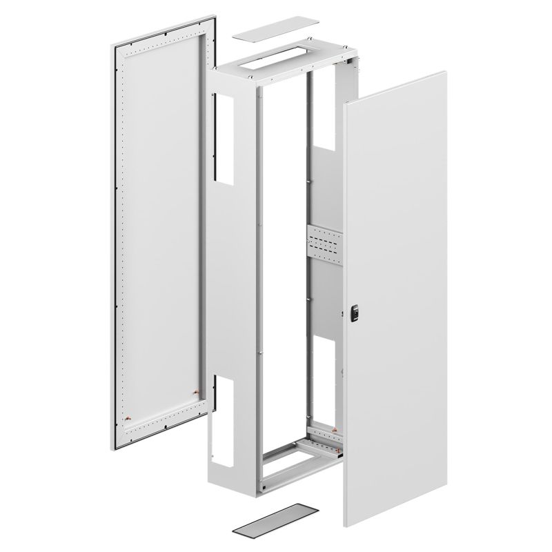 Корпус напольный RAM fit 1800х600х300мм с боков. вырезами DKC R6NFW186030F в интернет-магазине Рэмкабель