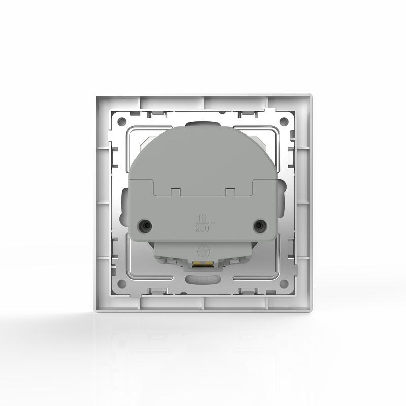 Розетка 1-м СП Pixel IP20 с заземл. с 2-мя заряд. устр. USB тип A+C механизм алюм. TOKOV ELECTRIC TKE-PX-R1U2AC-C03 в интернет-магазине Рэмкабель