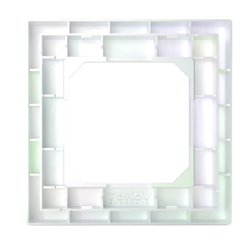 Рамка 1-м Pixel перламутр. TOKOV ELECTRIC TKE-PX-RM1-C04 в интернет-магазине Рэмкабель