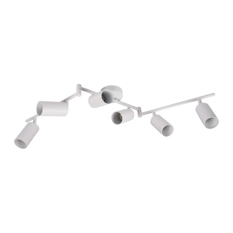 Светильник PCL-0606 6xGU10 IP20 230В WH настен./потолочн. декор. под лампу JazzWay 5066786 в интернет-магазине Рэмкабель