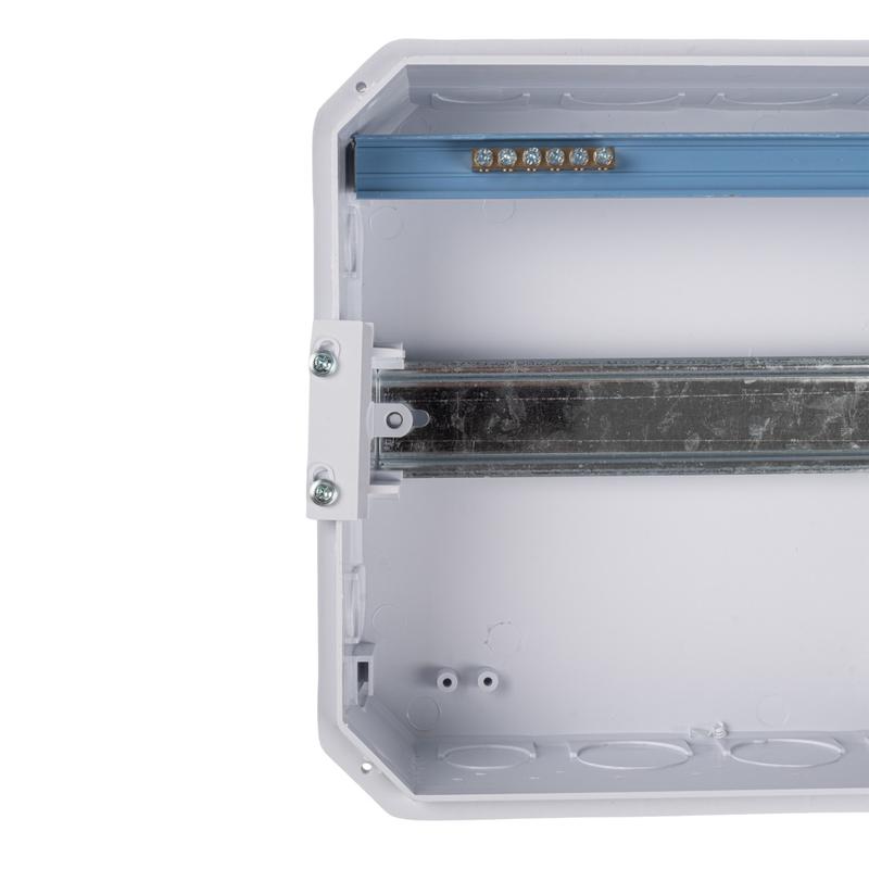 Бокс модульный встраив. PDB/R 1012 WH (ЩРВ-П-12) IP41 пластик. Pro JazzWay 5071759 в интернет-магазине Рэмкабель