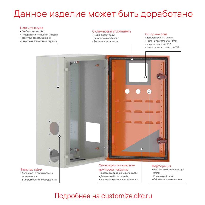 Корпус навесной STE с М/П двухдверный 1400х1000х300мм DKC R5STE1413 в интернет-магазине Рэмкабель