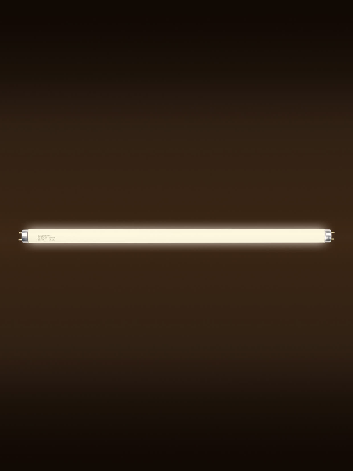 Лампа люминесцентная линейная двухцокольная ЛЛ-18Вт/630 T8/G13 3000 К TDM SQ0355-0025 в интернет-магазине Ремкабель