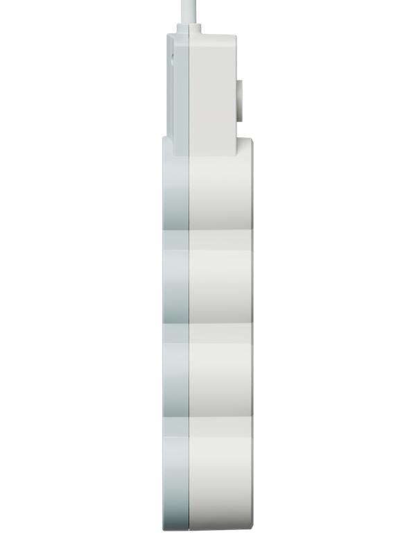 Удлинитель 3х1.5м с заземл. 10А IP20 USB 2800Вт 220В ПВС 3х1 с выкл. бел. КОСМОС YKsm1.5m3g-Z-VU10А-W в интернет-магазине Рэмкабель