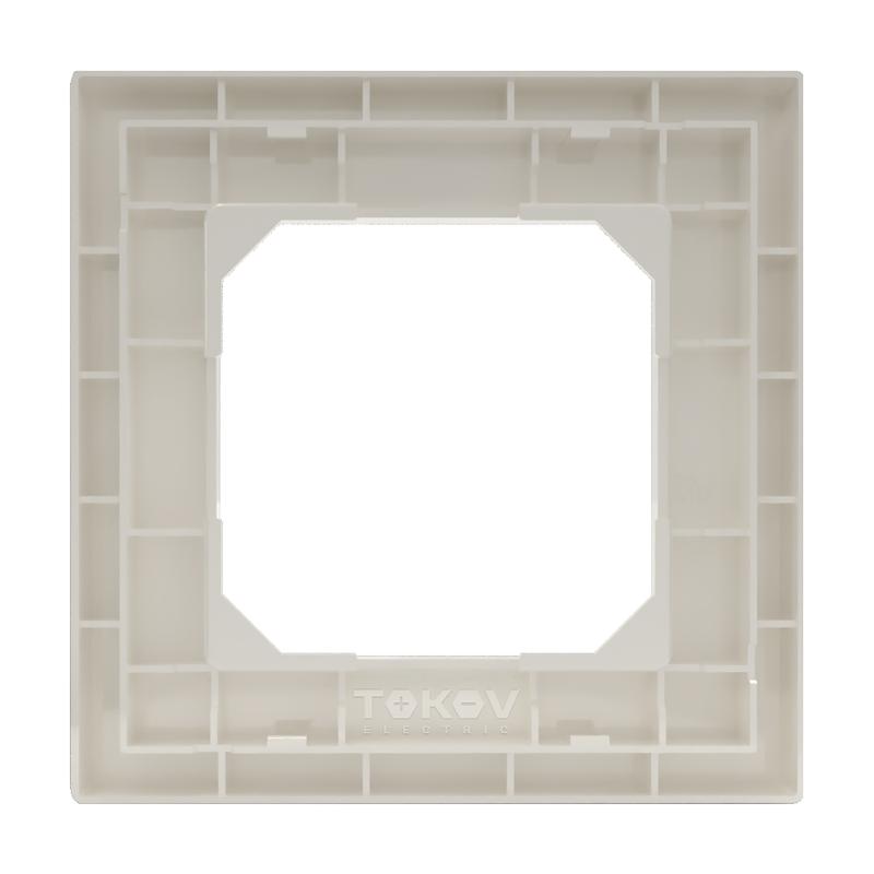 Рамка 1-м Pixel беж. TOKOV ELECTRIC TKE-PX-RM1-C02 в интернет-магазине Рэмкабель