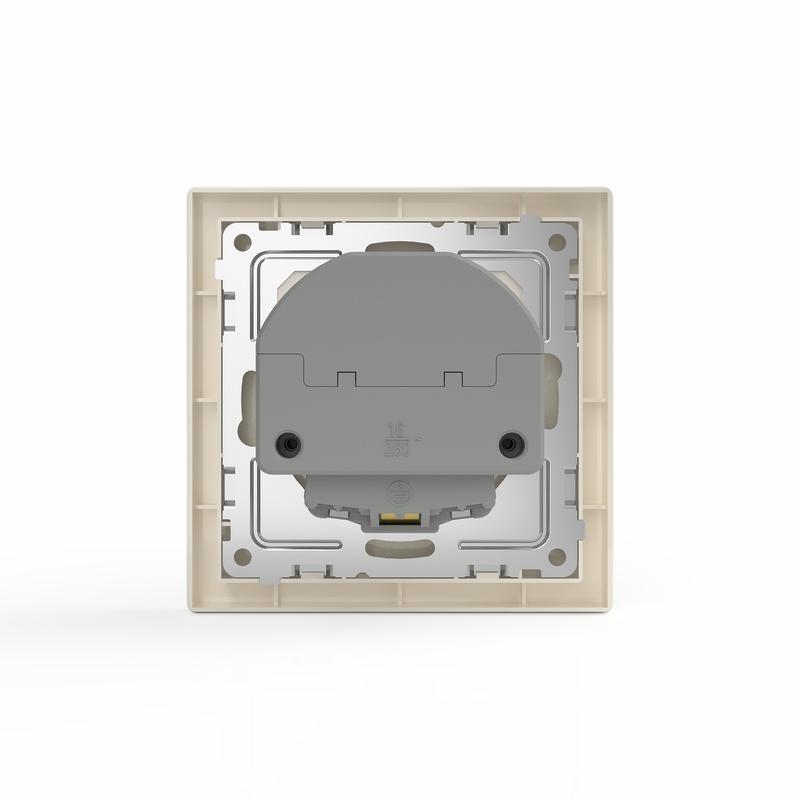 Розетка 1-м СП Pixel IP20 с заземл. с 2-мя заряд. устр. USB тип A+C механизм беж. TOKOV ELECTRIC TKE-PX-R1U2AC-C02 в интернет-магазине Рэмкабель