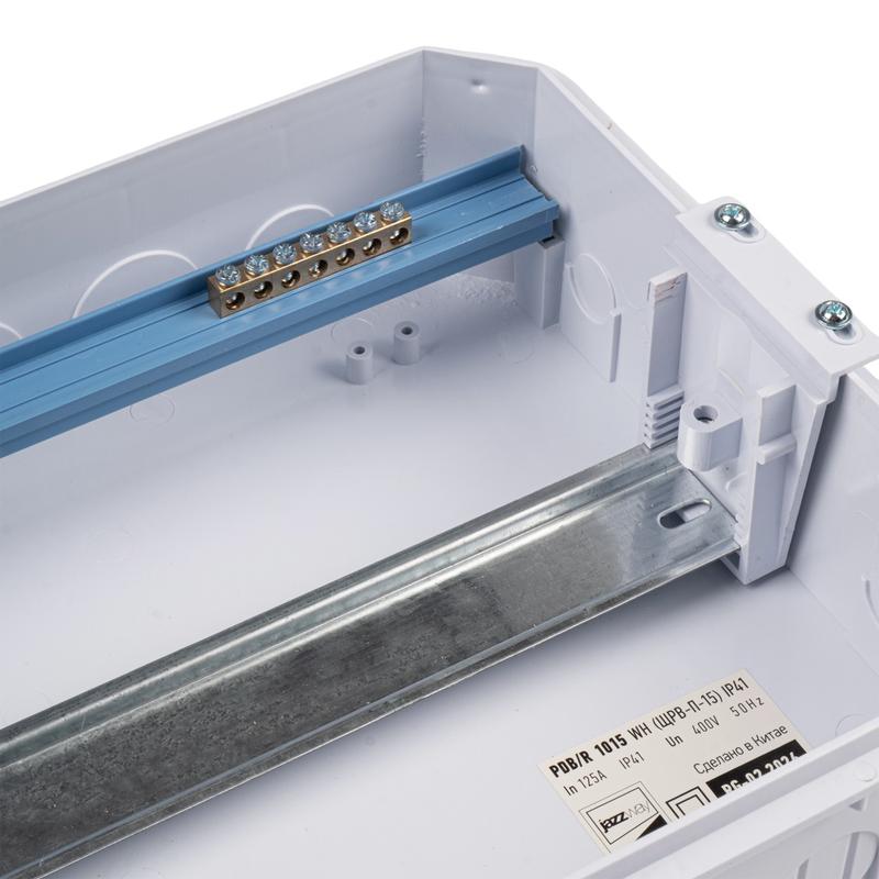 Бокс модульный встраив. PDB/R 1015 WH (ЩРВ-П-15) IP41 пластик. Pro JazzWay 5071797 в интернет-магазине Рэмкабель