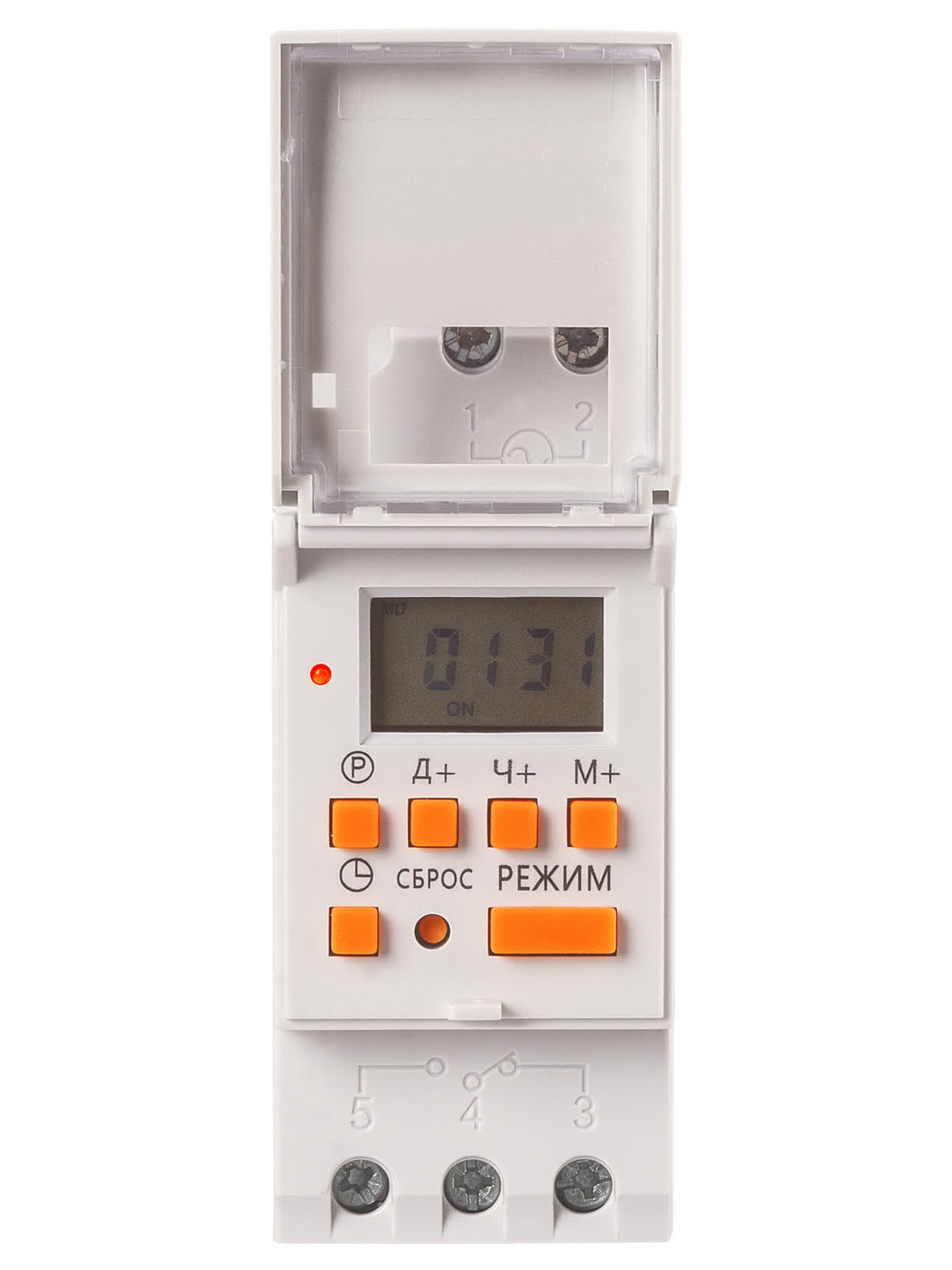 Таймер электронный на DIN-рейку ТЭ15 1мин/7дн 16on/off 16А TDM SQ1503-0005 в интернет-магазине Ремкабель