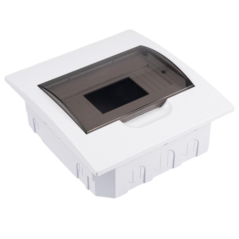 Бокс модульный встраив. PDB/R 1008 WH (ЩРВ-П- 8) IP41 пластик. Pro JazzWay 5071742 в интернет-магазине Рэмкабель