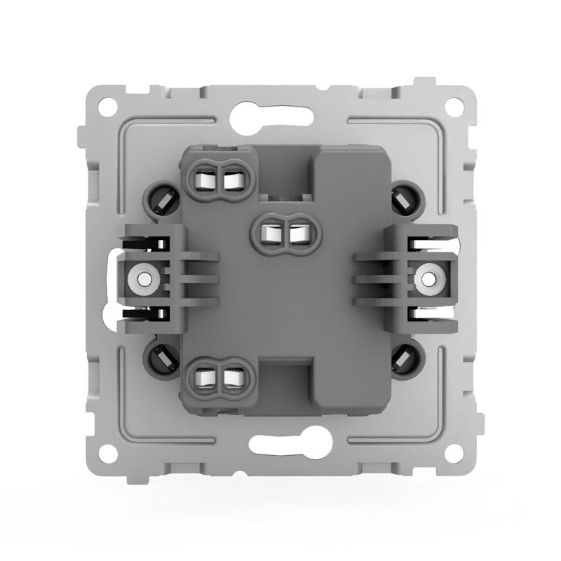Переключатель проходной 1-кл. СП Pixel 10А IP20 механизм карбон TOKOV ELECTRIC TKE-PX-P1-C14 в интернет-магазине Рэмкабель