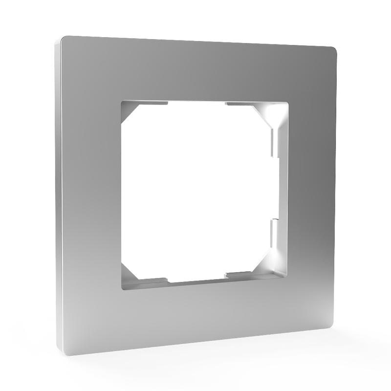 Рамка 1-м Pixel алюм. TOKOV ELECTRIC TKE-PX-RM1-C03 в интернет-магазине Рэмкабель