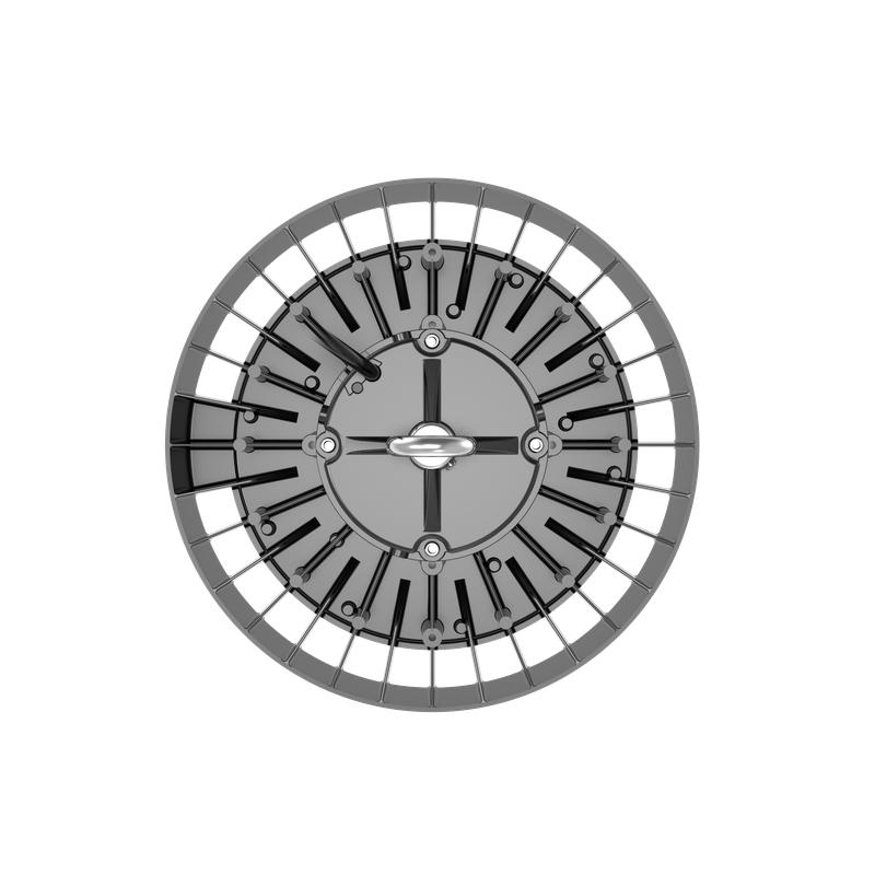 Светильник светодиодный ДСП IB 11 S 150W VW 840 BK 298х298х112мм 150Вт 4000К IP65 High Bay подвес черн. Русский Свет 16091123172 в интернет-магазине Рэмкабель
