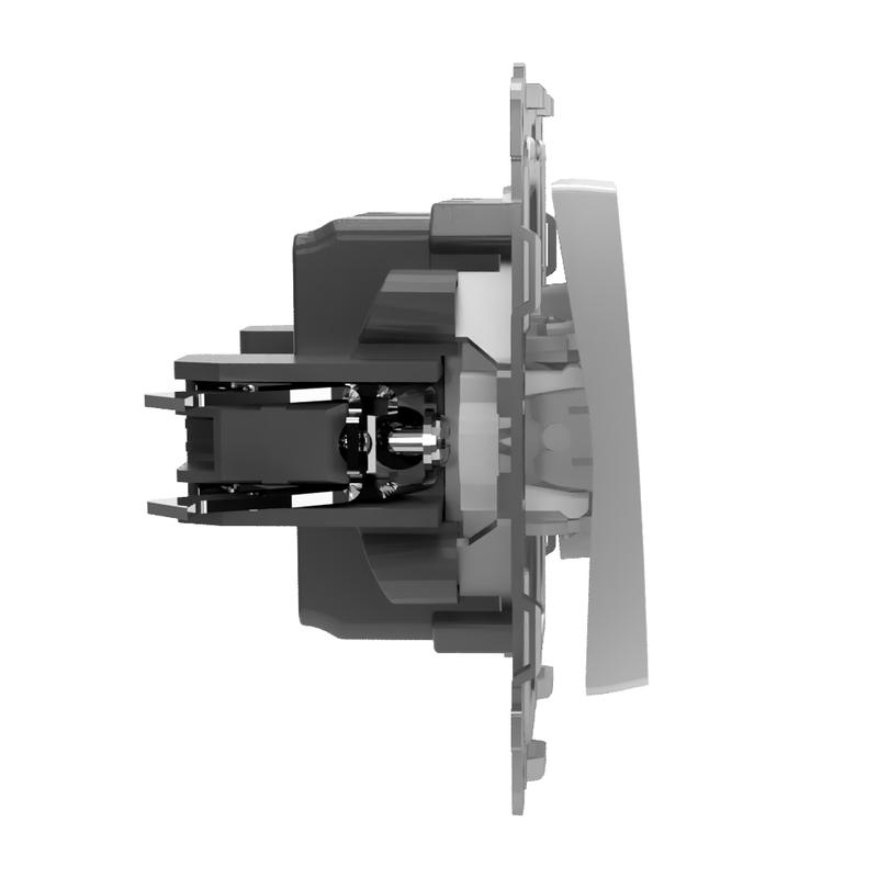 Выключатель 1-кл. СП Pixel 10А IP20 с индикатором механизм алюм. TOKOV ELECTRIC TKE-PX-V1I-C03 в интернет-магазине Рэмкабель