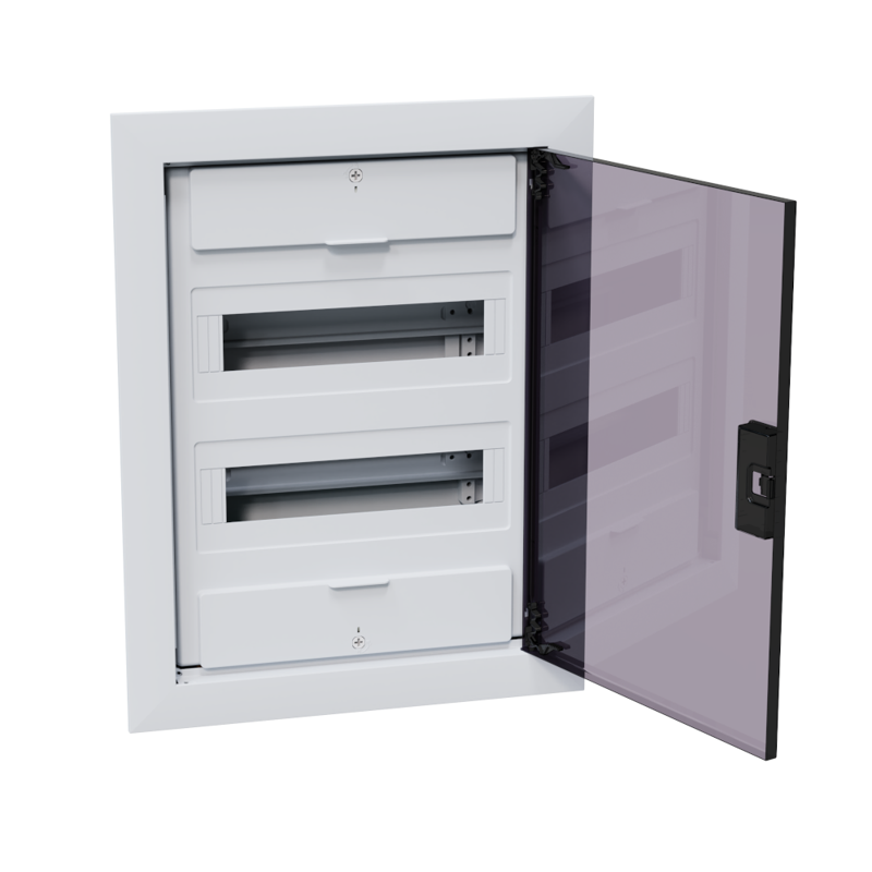 Корпус OptiBox Pro 24-VKR-IP40 пластик. КЭАЗ 379800 в интернет-магазине Рэмкабель