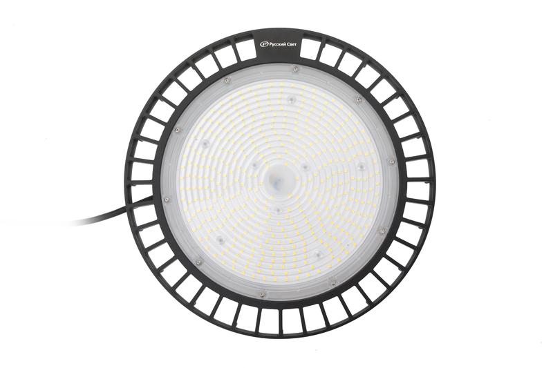 Светильник светодиодный ДСП IB 11 S 150W VW 840 BK 298х298х112мм 150Вт 4000К IP65 High Bay подвес черн. Русский Свет 16091123172 в интернет-магазине Рэмкабель