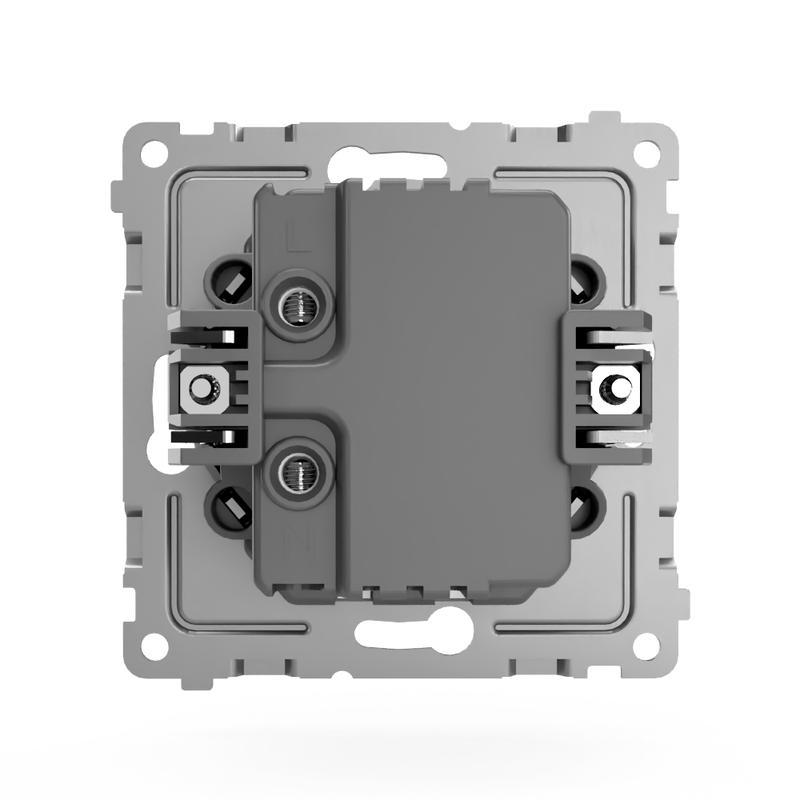 Розетка 2-м USB СП Pixel тип A+A 5В 1х2.1А 2х1.05А механизм карбон TOKOV ELECTRIC TKE-PX-2USB-C14 в интернет-магазине Рэмкабель