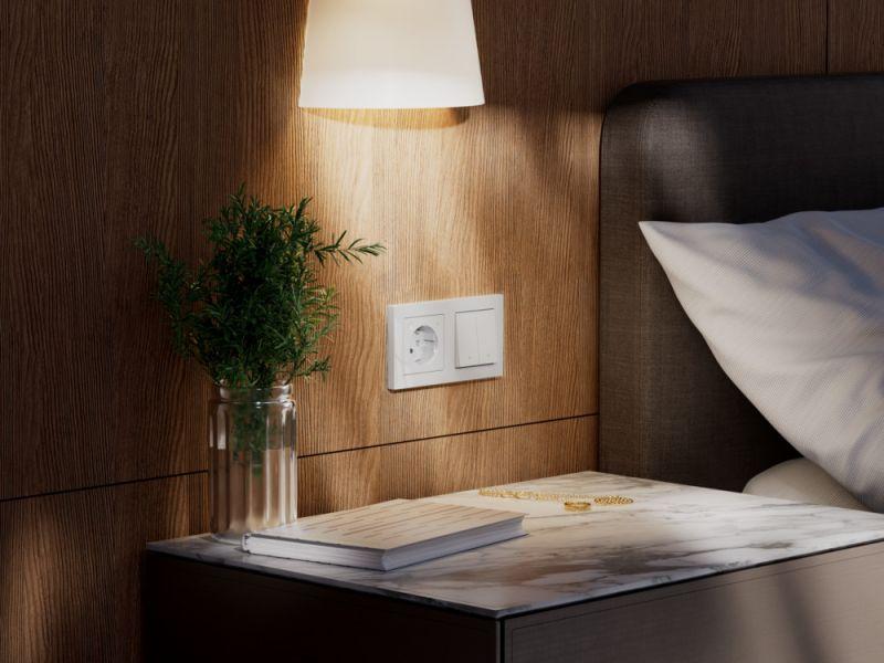 Выключатель 2-кл. AtlasDesign Smart 10А (сх. 5) L+N с подсветкой Zigbee механизм бел. SE ATN000153Z в интернет-магазине Рэмкабель