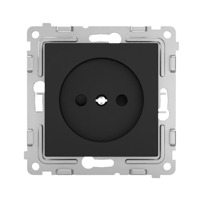 Розетка 1-м СП Pixel 16А IP20 без заземл. механизм карбон TOKOV ELECTRIC TKE-PX-R1-C14 в интернет-магазине Рэмкабель