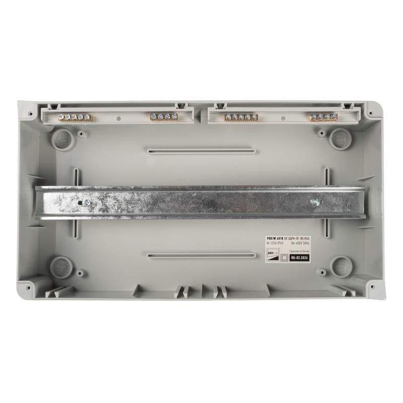 Бокс модульный накладной PDB/W 4018 GR (ЩРН-ПГ-18) IP65 пластик. Pro JazzWay 5072121 в интернет-магазине Рэмкабель