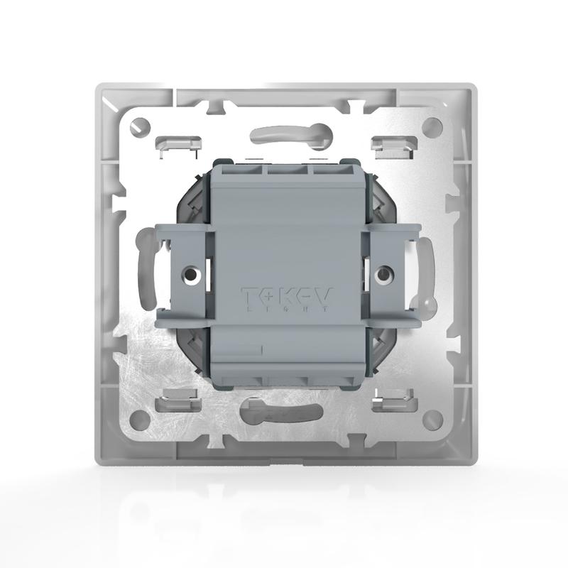 Выключатель 1-кл. СП AVA 10А IP20 в сборе бел. TOKOV ELECTRIC TKL-AV-V1F-C01 в интернет-магазине Рэмкабель